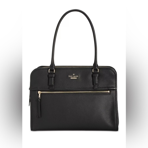 Kate Spade New York- Jackson Street Kiernan Large Black Shoulder Bag NWT - Picture 8 of 10